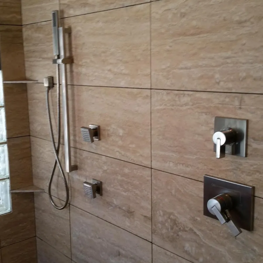 Shower fixture installation for Water Heater Replacement in Amherst